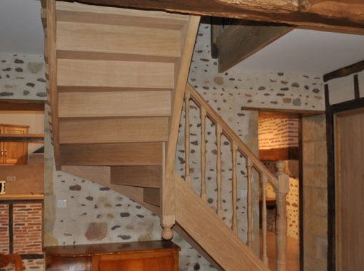 Escalier en bois